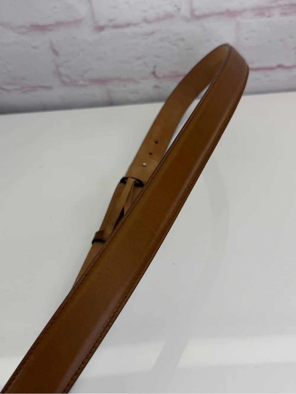 Gucci Mens Leather Trademark Logo Belt 295337 110/44”